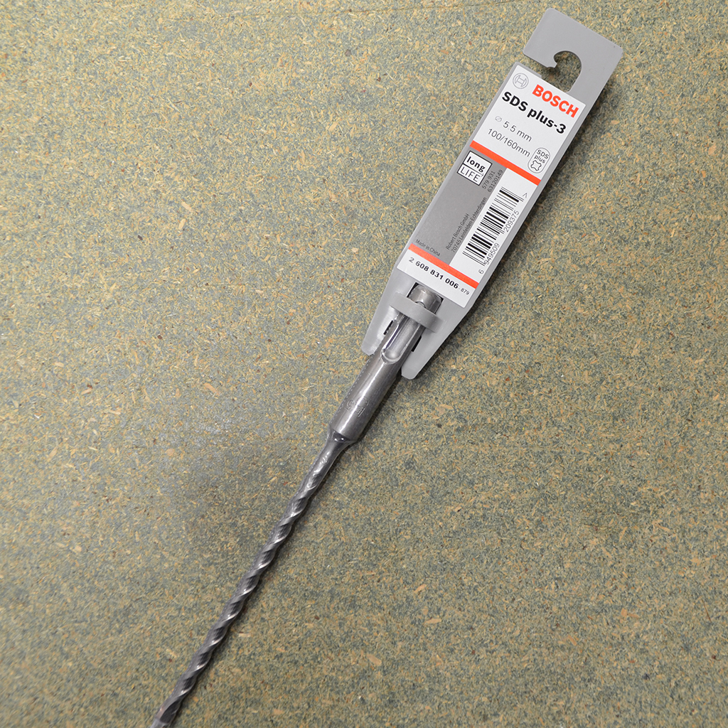 SDS plus 3 Masonry Long Life Drill Bits 